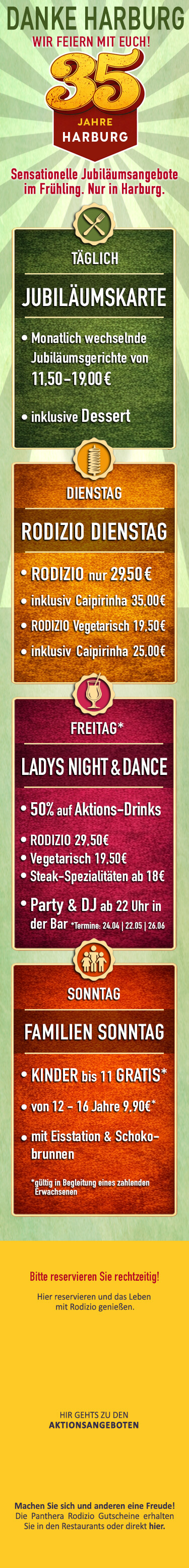 35 Jahre Panthera Rodizio Harburg 35 Jahre Panthera Rodizio Harburg